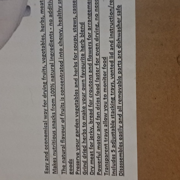 🌶Dehydrate all your favorite fruits, vegetables,hearbs & meats 🍖 Fr.the home - Picture 3 of 3